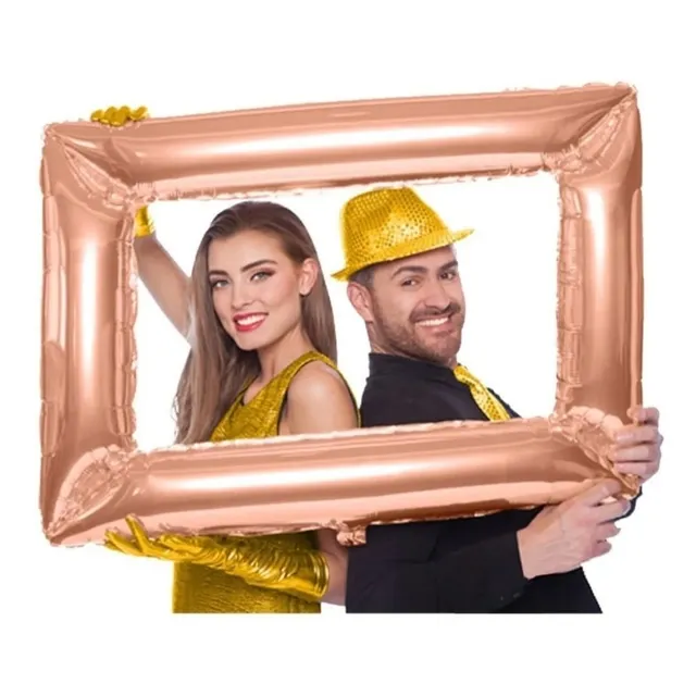 Globos Selfie Plateado O Dorado