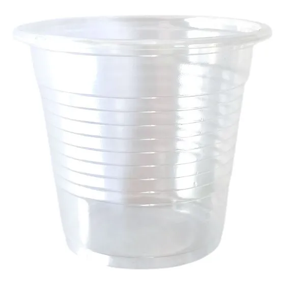 Vasos Plasticos Desechables 5 Onzas V-57 (25 Paq De 100 Und)