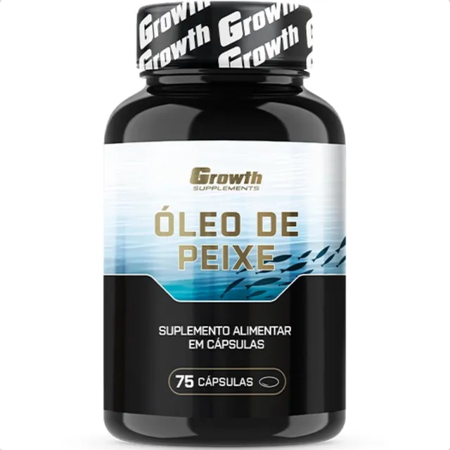 Ômega 3 Óleo De Peixe 75 Softgels (caps) Suplemento Vitamina
