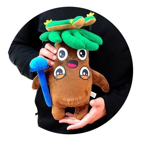 Frailejón Peluche Ernesto Pérez Grande 32 Cm X 25 Cm Calidad