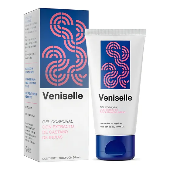 Veniselle | Crema Para El Cuidado De Las Piernas | 50 G Tipo De Envase Tubo