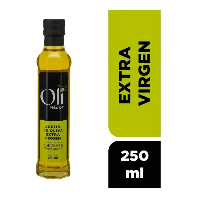 2 Pza Aceite De Oliva Nutrioli Oli Extra Virgen 250 Ml