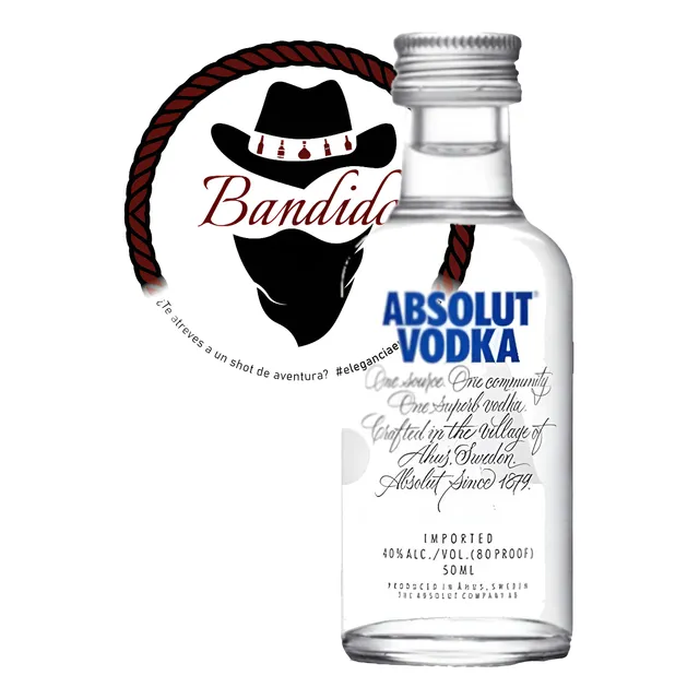 Absolut Vodka Mini 50ml X6