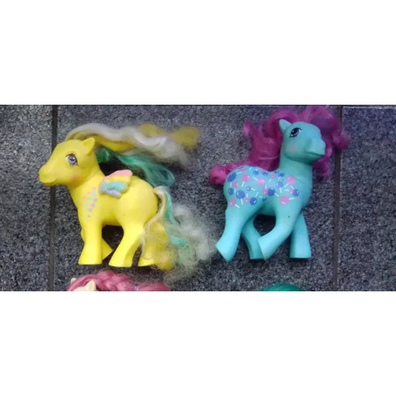 Mi Pequeño Pony Vintage Años 80s 2 Piezas