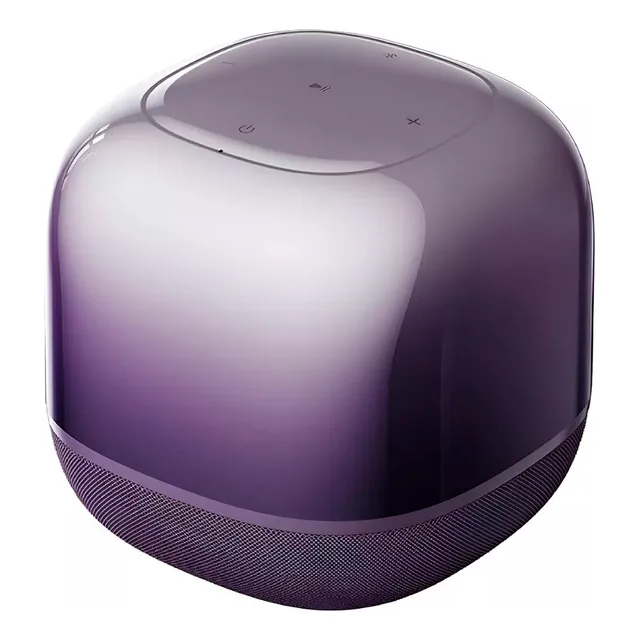 Bocina Portatil Baseus Aequr V2 3 Modos Eq 30 Horas Color Purpura