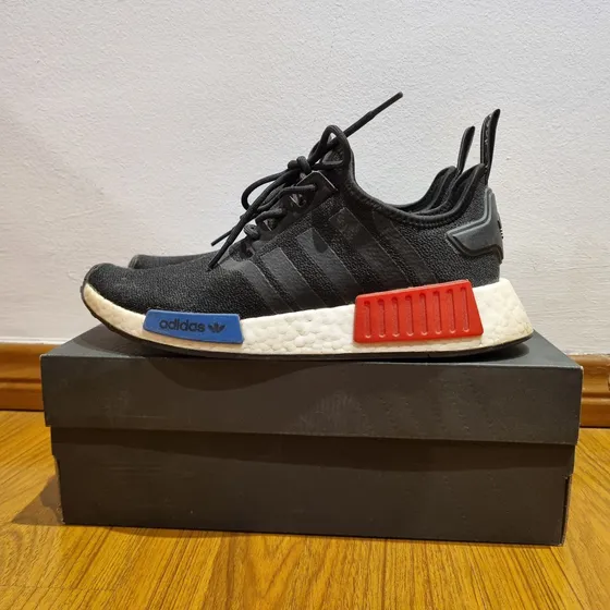 Zapatillas Adidas Nmd R1 Negras Originales - 7.5us