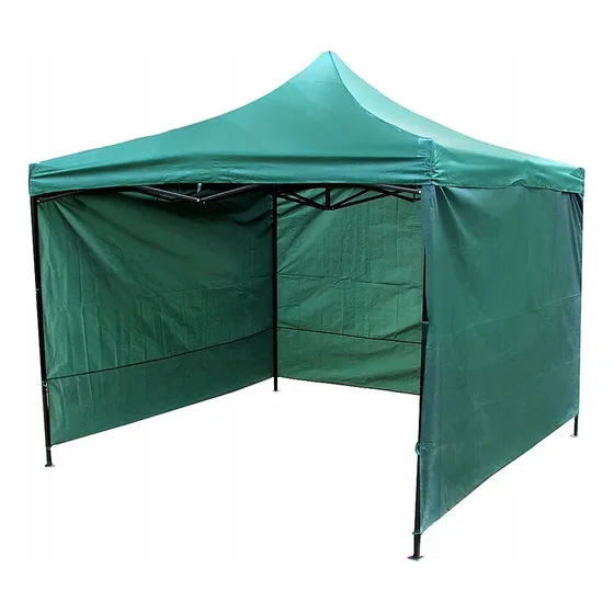 Jardin Gazebo Plegable Autoarmable 3x3 Super Reforzado Pared Color Verde