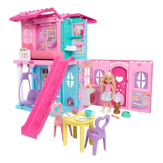 Set de juguetes Barbie Chelsea con tren de carnaval