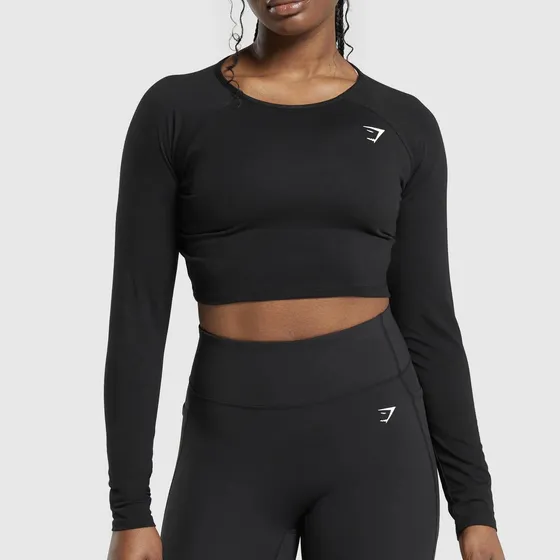 Top Deportivo Manga Larga Gymshark Original