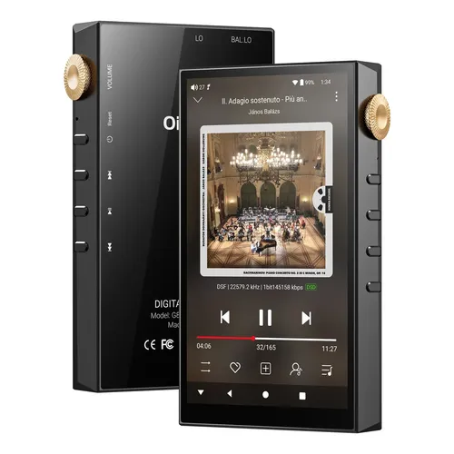 Leitor Mp3 Hiby R1 Hifi Com Bluetooth 5.1 Preto | Parcelamento sem