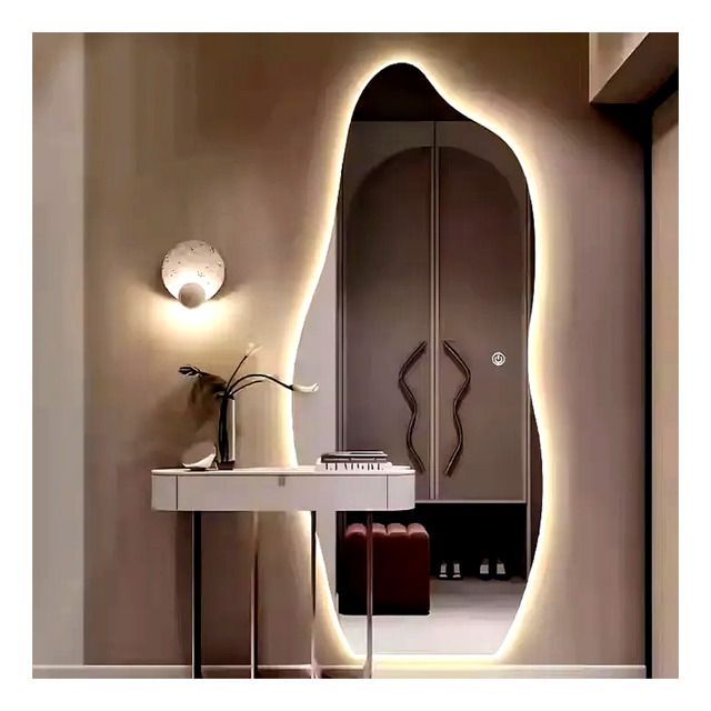 Espelho Orgânico 170x70 Luxo Lapidado Bivolt Touch Led Espelho Orgânico 170x70 Luxo Lapidado Bivolt Touch Led