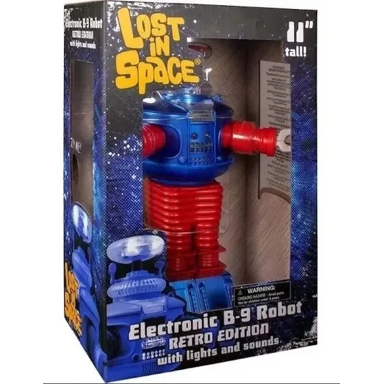 Robô B-9 Perdidos No Espaço Diamond Versão Azul E Vermelho