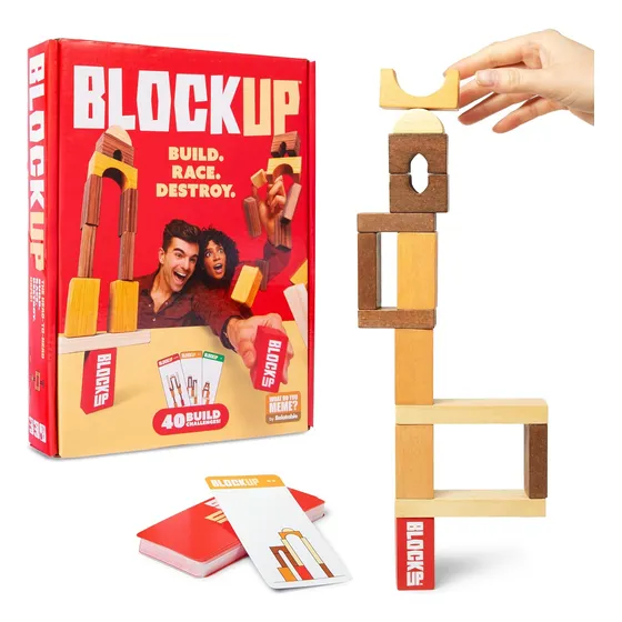 Juego De Estrategia Apilar Bloques Para 2 Jugadores