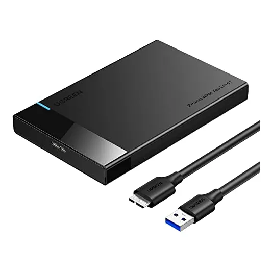 Carcasa De Disco Duro Ugreen 2.5 Usb 3.0 A Sata Iii Para 2.5
