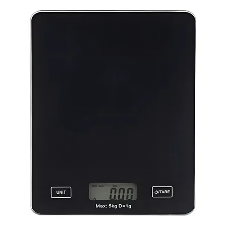 Gramera Digital Pesa Gramera Cocina Pesa Alimentos 5kg/0.01g Balanzas Digitales Bascula Comercial Gramera Digital balanza digital balanza para pesar moderna balanza digital negra Pasteleriuscl
