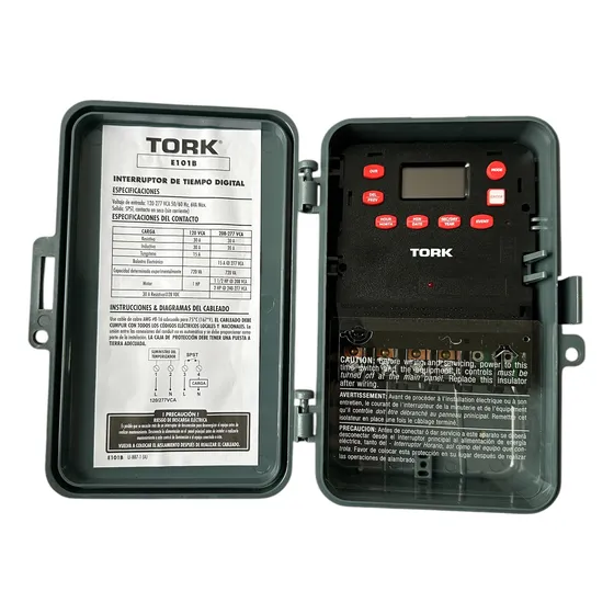 Interruptor Tiempo Timer Tork Digital E101b 110/220v Alberca