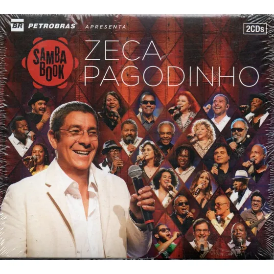 Cd Duplo Zeca Pagodinho - Samba Book Dipac Original Lacrado
