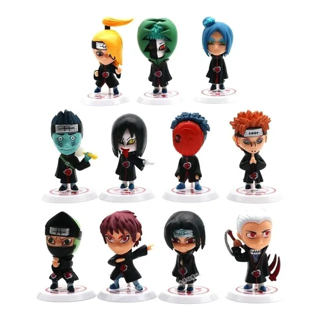 11 Boneco Naruto Akatsuki Orochimaru Itachi Uchiha Tobi Pain