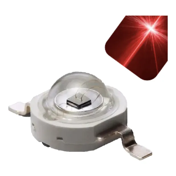 Led 3w Ir Infrarrojo 940nm Epistar Alta Potencia Sin Bases