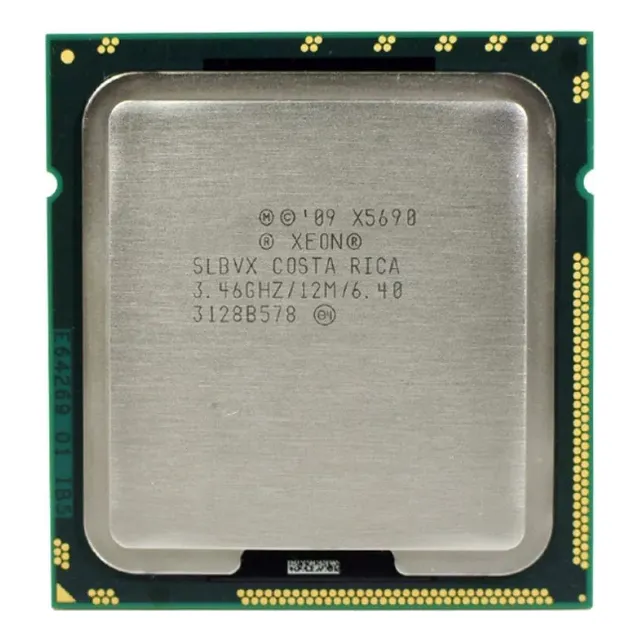 Para Procesador Intel Xeon X5690 3,4 Ghz, 6 Núcleos 130