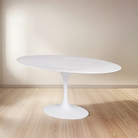 Mesa Saarinem Oval Espirito Santo 130 X  70 De Largura