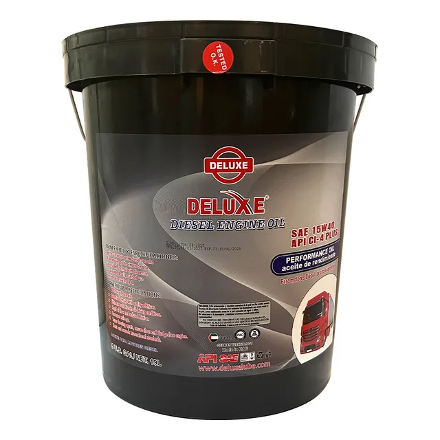 Lubricante Aceite 15w40 Api Ci4 Deluxe Balde 19 Lts.