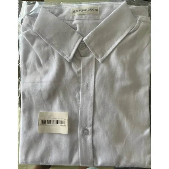 Camisa Blanca De Niño Manga Larga Talla 14