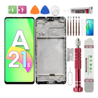 Pantalla Con Marco Compatible Samsung A21s A217 Display Lcd Pantalla Con Marco Compatible Samsung A21s A217 Display Lcd