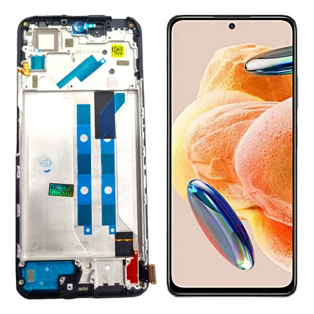 Tela Display Compatível Com Redmi Note 12 Pro 4g Com Aro