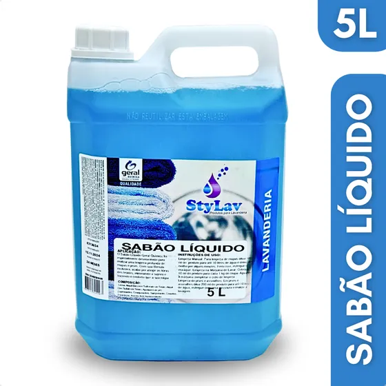 Sabao Liquido Concentrado Perfumado - Lava Roupas Lava Piso