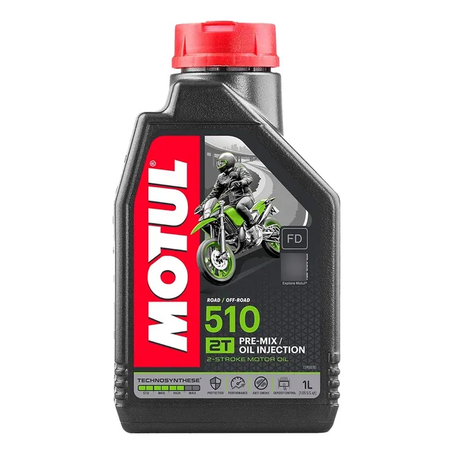 Aceite Para Moto Sintético Motul 510 2t 1lt