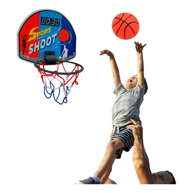 Aro De Basquet Infantil Juego Tablero Mini + Pelota Juguete