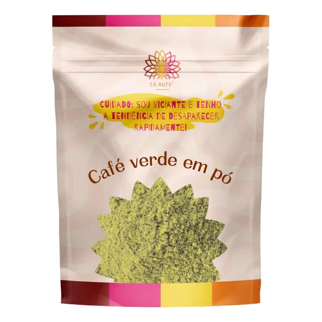 Café Verde Em Pó 500g Ca.nuts Termogênico Emagrecimento