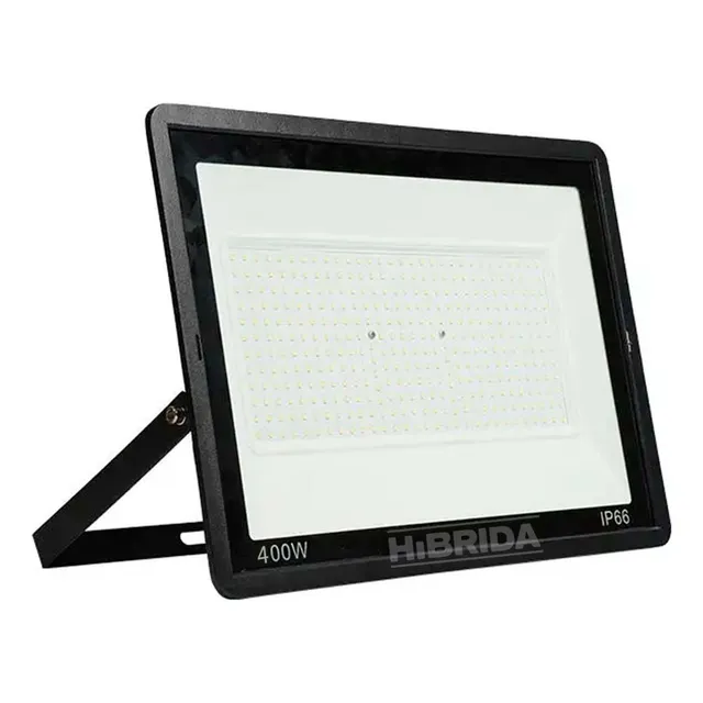 Reflector Luz Led 400w Exteriores Jardín Patio Multifunción Color De La Carcasa Negro
