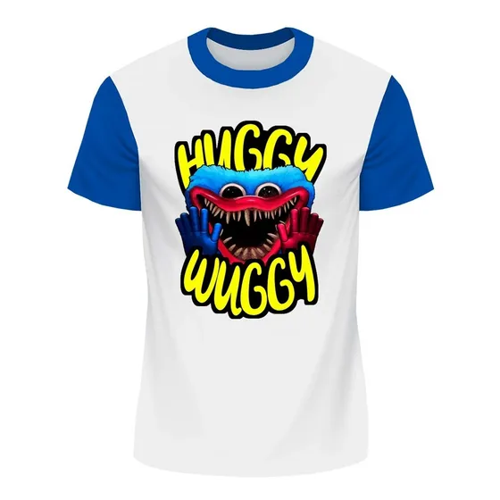 Franela Niños  Niñas Huggy Wuggy Poppy Playtime 