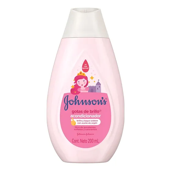 Acondicionador Johnson S Gotas Brillo 200 Ml.