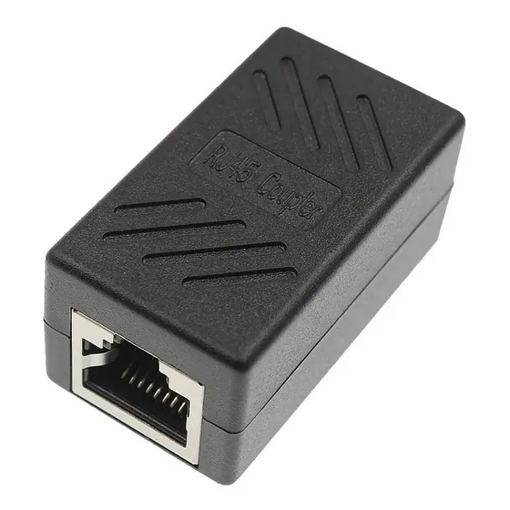 Conector Copla Rj45 Cat5/cat6/cat7 Lan Acoplador Hembra Red