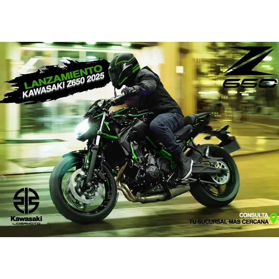 Kawasaki Z650 0km 2025 Kawasaki Lidermoto No Tnt600 No Mt07