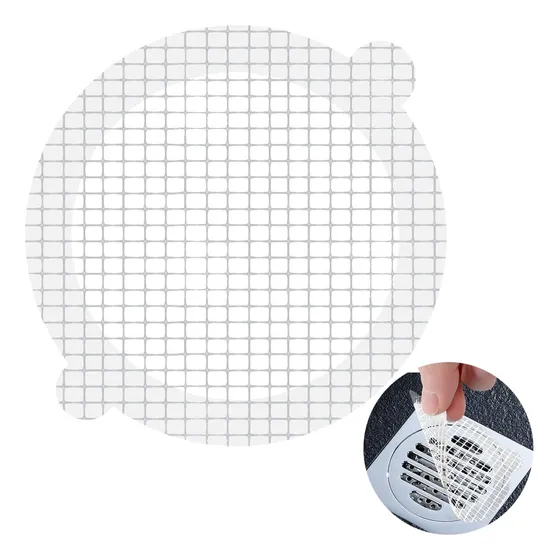 Filtro De Malla Adhesivo Anti Pelos Ducha Sifón X 25 