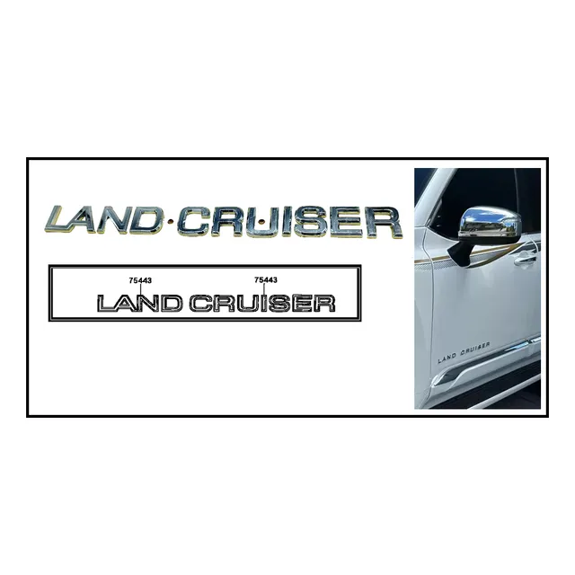 Emblema De Puerta Lateral Land Cruiser Para Lc300