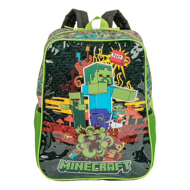 Mochila Minecraft Survive M Sestini Dom Mochila Minecraft Survive M Sestini Dom