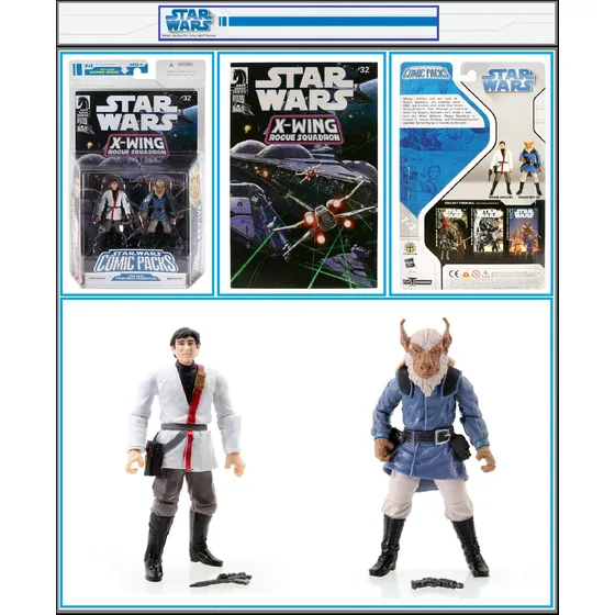 Star Wars Wedge Antilles & Borsk Fey Legacy Swargento!