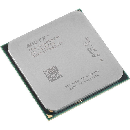 Processador AMD FX 8-Core Black 8300 FD8300WMW8KHK de 8 núcleos e  4.2GHz de frequência