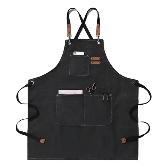 Delantal Gastronómico Unisex Jean Cocina Barbería Asado Chef