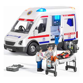 Doloowee Camión De Juguete De Ambulancia Para Niños De 3 A 8 Doloowee Camión De Juguete De Ambulancia Para Niños De 3 A 8