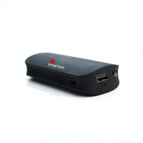 Pila Portátil Recargable Smartbitt® 5200 Mah, 1 Puerto Usb Color Negro