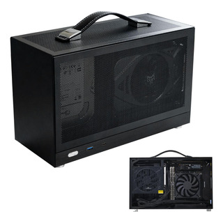 Chasis De Pc Caja De Host De Computadora Pequeña Itx Portáti Chasis De Pc Caja De Host De Computadora Pequeña Itx Portáti