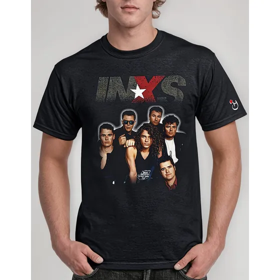 Inxs. Rock Remera Algodón Premium. Habibis