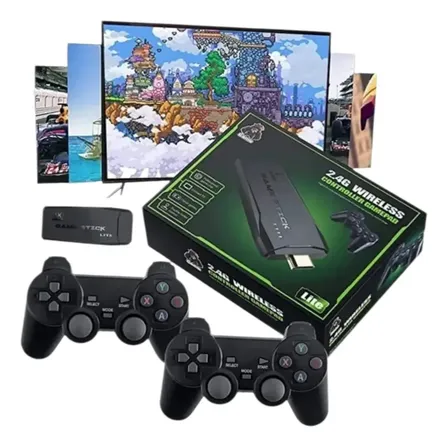 Accesorio Inalámbrico Juegos Retro + De 1000 4k Hdmi