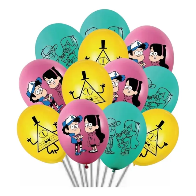 Set De Globos Decorativos Látex Diferentes Diseños